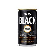 ＵＣＣ ブラック無糖コーヒー 缶 185gx30