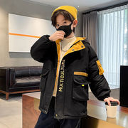 中綿ジャケット 男の子 子供服 防寒ジャケット フード付き 中綿服 アウター 防風 保温 ジャケット