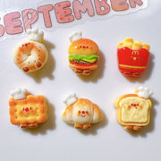 ミニデコパーツ　クラフト 手芸DIY アクセサリー材料　靴帽子バッグ装飾　 樹脂　 貼り付けパーツ