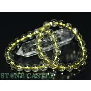 ☆高品質☆【ブレスレット】アイリスレモンクォーツ (3A) (約10～10.5mm)