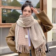 2024秋冬新作 レディース ショールスカーフ おしゃれ 気質  韓国ファッション