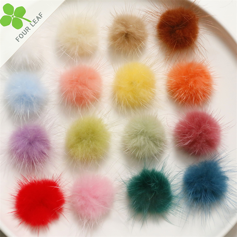 ミンクファー ファーボール 3cm アクセサリーパーツ diyパーツ デコパーツ ハンドメイド 可愛い