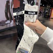 靴下 ソックス レッグウェア フットウェア プリント 綿 レディース