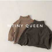 2024秋冬新作  子供服 韓国風子供服   キッズ服 韓国風子供服 上着 ニットシャツ セーター