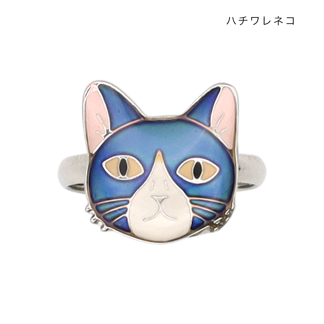 ムードリング[色が変わる不思議指輪 温度変化 体温 気温猫ネコねこ