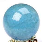 約29mm アクアマリン 丸玉 スフィア 風水置物 aquamarine【FOREST 天然石 パワーストーン】