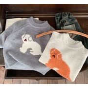 2025秋冬新作★子供服★キッズ服★長袖  セーター  男の子★  トップス★インナー★