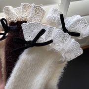 靴下 ソックス フットウェア レッグウェア レース レディース