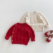 2024秋冬新作  子供服 韓国風子供服   キッズ服  トップス ニット セーター 韓国風子供服