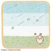 ちいかわ  41-1250080 タオルハンカチ オレンジ そよかぜ