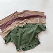 春秋新作 子供服 長袖トップス おしゃれ ins風 80cm～130cm 4色