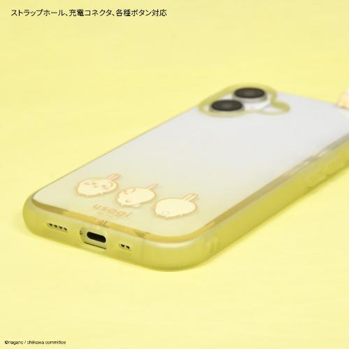 フレームllllfit Clear iPhone16 対応ケース ちいかわ モモンガ