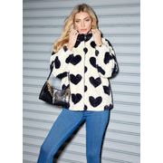 話題の注目アイテム 擬皮草 保温 カジュアル コート レディース 冬 偽毛皮コート 詰め襟 ゆったりする