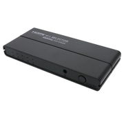 ミヨシ　MCO HDMI 4IN1OUTセレクタ 4K60P対応 リモコン付 HDS-4K06/BK