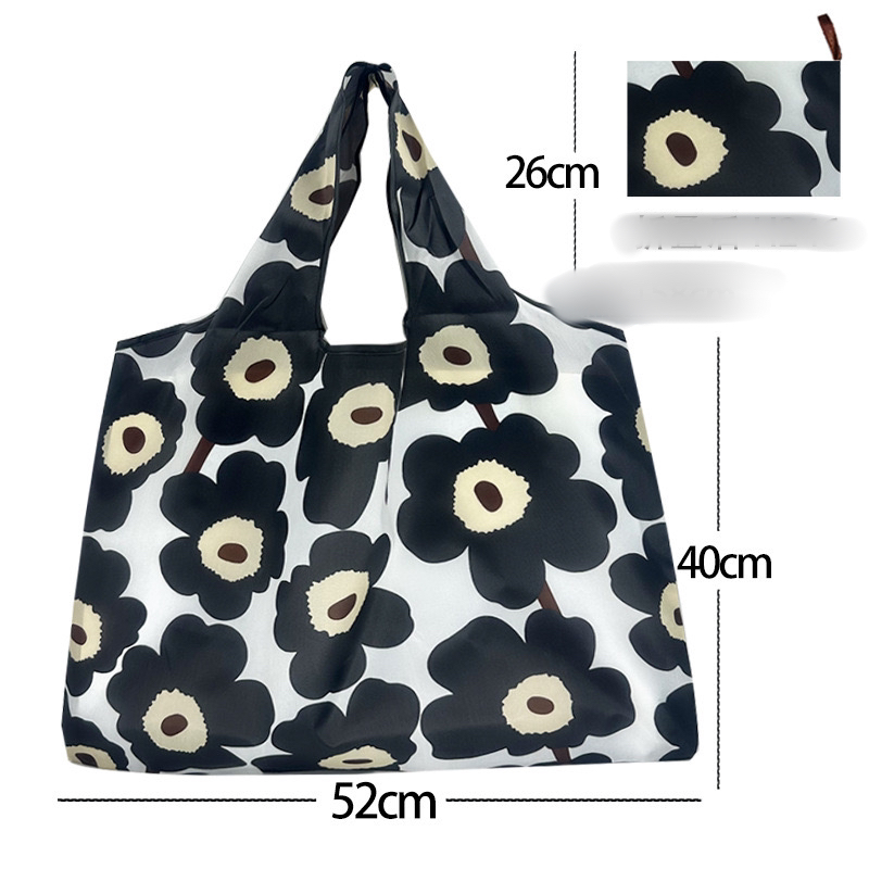 同梱　100円　パスポート　花柄　エコバッグ　大 同梱100円パスポート花柄エコバッグ大