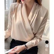 【日本倉庫即納】 カシュクール シャツブラウス レディース