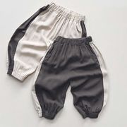 【2024夏新作】韓国風子供服 ベビー服 キッズ 男女兼用 ロングパンツ パンツ