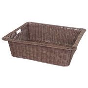 ＰＰランドリーバスケット　カゴ/収納/脱衣かご/洗面所/脱衣所