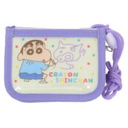 【お財布】クレヨンしんちゃん キッズウォレット パープル