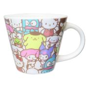サンリオ 陶磁器製マグカップ みんなでぎゅうぎゅう
