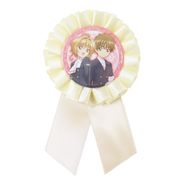 【缶バッジ】カードキャプターさくら ロゼット缶バッジ さくら＆小狼