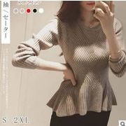 秋冬新作　ニットセーター レディース セーター ニット トップス 伸縮性