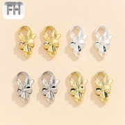 銅 キーホルダー金具 ハンドメイド キーリング アクセサリー DIY 手芸用品 基礎金具