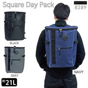 スクエアリュックサック　21L　8289