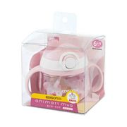 あにま～るマグ　ピンク KJ500211 【ベビー用品 ストローマグ】