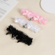 【即日出荷】鈴付きガーターリング 太ももベルト コスプレ小物【9581】