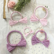 しめ縄  壁掛け しめ飾り 端午の節句 正月飾り  信濃結び飾り お正月グッズ   しめ縄リース半製品