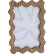 ウッドウェーブ・フォトフレーム　写真立て/オブジェ/インテリア雑貨/ギフト