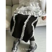 春夏新作  レース レディース 韓国ファッション 　スカート  ボトムス2色