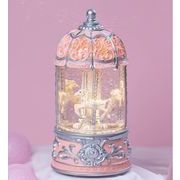 メリーゴーランド おもちゃ 子供キッズ 玩具  オルゴール 音楽付き LED 発光 女の子 プレゼント