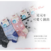 後ろが長くて履きやすい  ショート丈 靴下  スニーカー ソックス 　カジュアル　 靴下　レディース