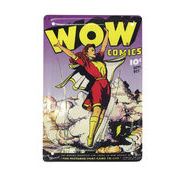 アメコミ メタルポストカード MARY MARVEL　レター/手紙/ハガキ/贈り物