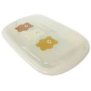 モコモカ 抗菌ふた付きランチプレート(フレンズ)