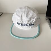 キャップ　帽子　レディース　韓国ファッション　春夏　刺繍