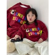 【2025新作】子供服 韓国風子供服 ベビー服 可愛い  親子服  パーカー 90-150cm 2色