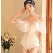 新品 温泉可用　スリム エレガント　女性 水着　温泉可　ラッシュガード　ビキニ★S/M/L