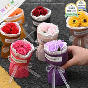 シャボンフラワー ソープフラワー バラ 枯れないお花 バレンタイン 母の日 誕生日 記念日 退職 送別