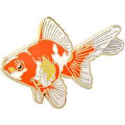 ピンズ キンギョ　文具/お土産/動物園/水族館/記念