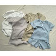【2点セット】2025春夏新作 子供服  ベビー服  アパレル    半袖  tシャツ +ショットパンツ  男女兼用