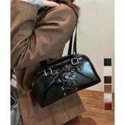 【日本倉庫即納】 トートバッグ PUレザーバッグ ツヤ感