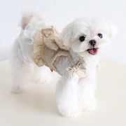 PETSTY☆シャンツのスカート、2025春夏の新モデル、犬や猫用の衣装、ペットの犬用の服。