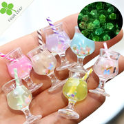 夜光 アクセサリーパーツ 手芸 デコパーツ 髪飾り ハンドメイド 貼り付けパーツ 可愛い DIY