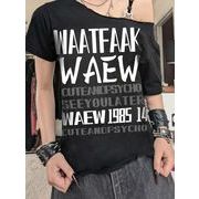 2025春夏新作 レディース 女 半袖 プリント  Tシャツ トップス インナー