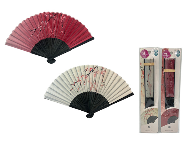 おおたさませんよう 扇子21cm 梅 | 卸売・ 問屋・仕入れの専門サイト【NETSEA】