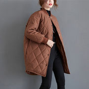 【秋冬新作】レディース　秋冬コート　カジュアル　暖かい　3色