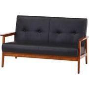 バイキャストPUソファ ミート 2P DBR 73761